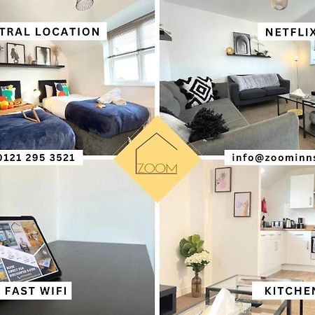 شقة برمنغهام  في Cosy 2Br Retreat, Near Uni & Qe Hospital, Parking المظهر الخارجي الصورة